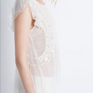 NWT Zadig & Voltaire Deluxe Sheer Top